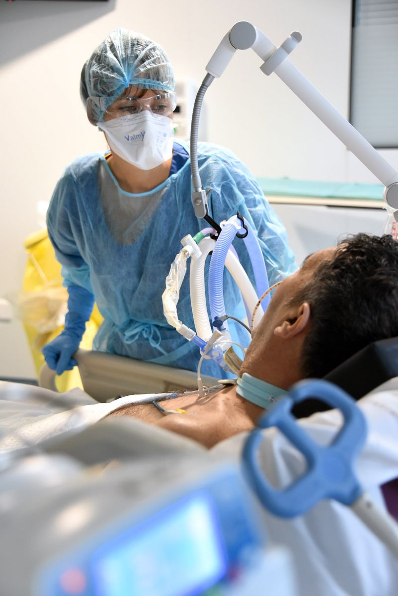 Hôpital Nord, Réanimation Covid-19