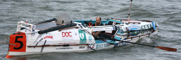 Transat à la rame Dakar-Guyane