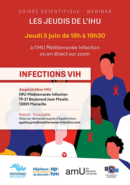 Soirée scientifique - les jeudis de l’IHU - infections VIH