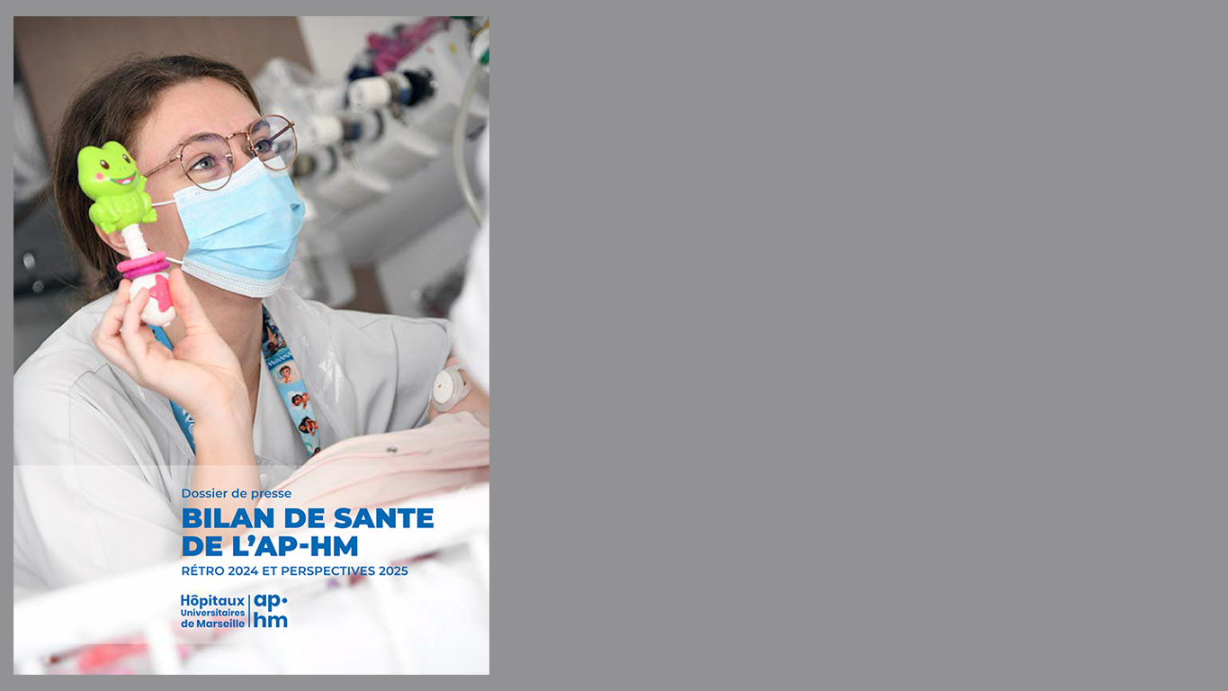 Capture illustrant la page d'accueil du site Excellence APHM