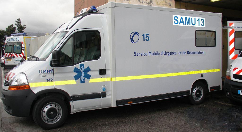 Ambulance bariatrique du Samu13